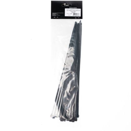 Colliers de serrage KOOROOM découpable à la main 300mm x 4,6mm Pack de 20 Universel - Noir