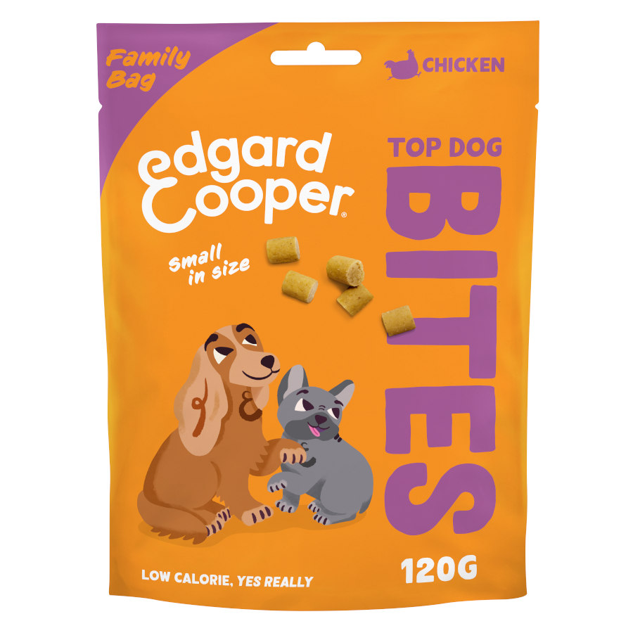 Edgard & Cooper Mini Petiscos de Frango para Cães - Pacote