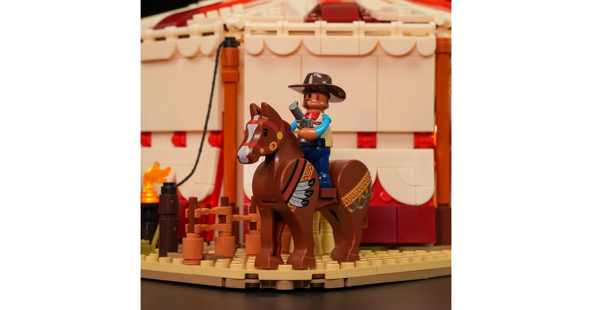 LumibricksThe Old West - Traveling Circus Constructiespeelgoed  (L9079)