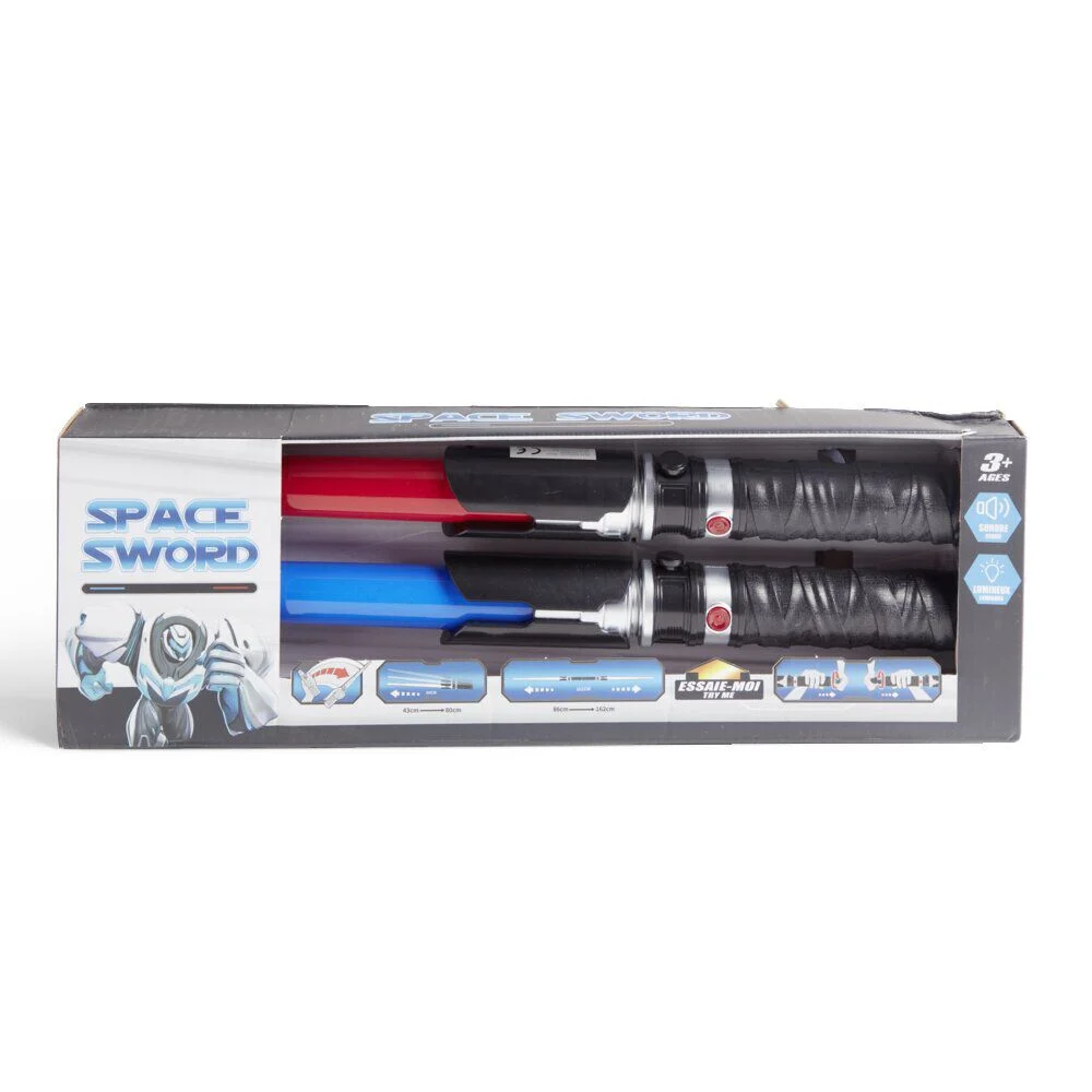 Epée laser extensible 2 en 1