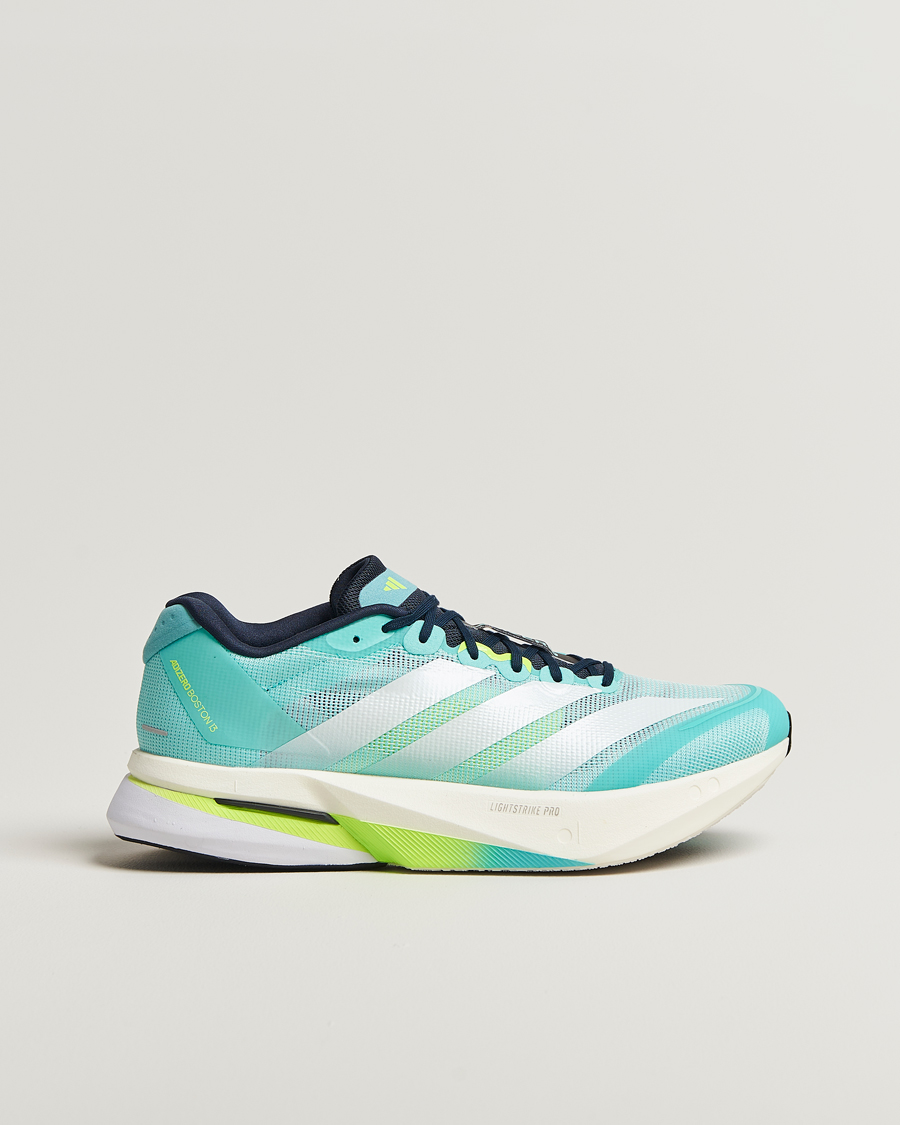 adidas Performance Adizero Boston 13 Running Sneaker Green/White