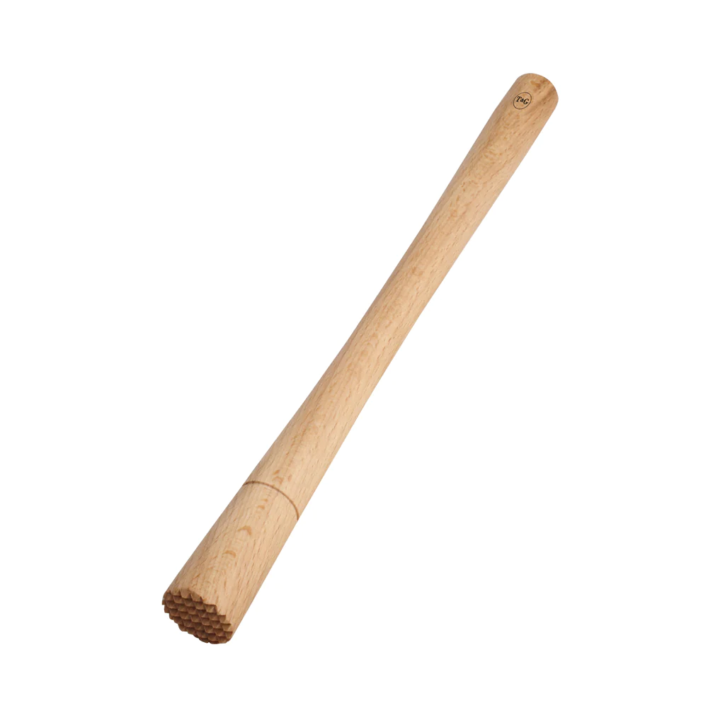 Pilon à mojito 30 cm en bois de hêtre T&G Woodware
