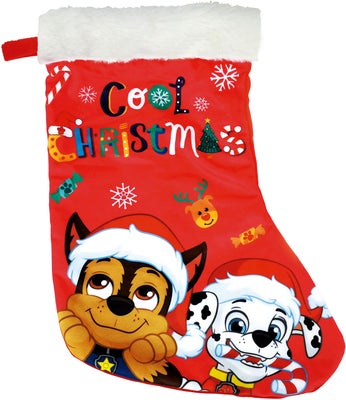 Paw Patrol Julestrømpe, Rød