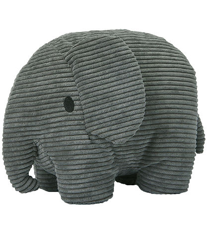 Bon Ton Toys Kuscheltier - 26 cm - Elephant Corduroy - Grau