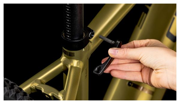 VTT Électrique Semi-Rigide Cube Reaction Hybrid Performance 625 Shimano Cues 9V 625 Wh 29'' Or Lime 2025