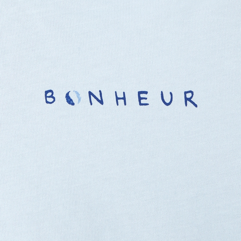 T-shirt manches courtes en coton bio bleu mixte Absorba