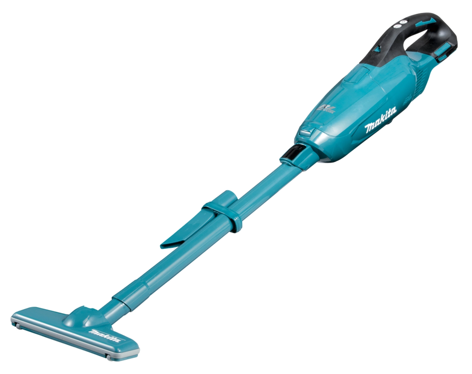 Makita DCL282FRT 18V Li-Ion accu steelstofzuiger blauw set (1x 5,0Ah) - 0,5L - koolborstelloos