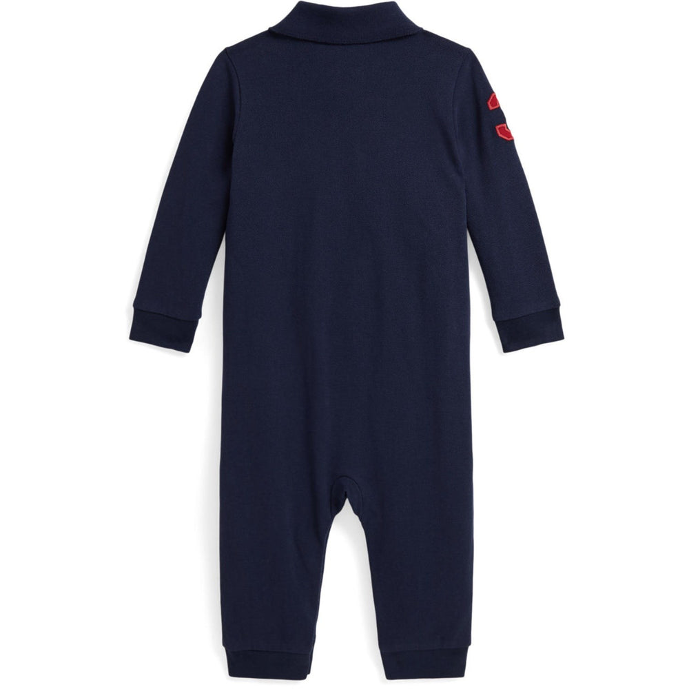 Køb Ralph Lauren Baby Refined Navy Baby Boy Coverall
