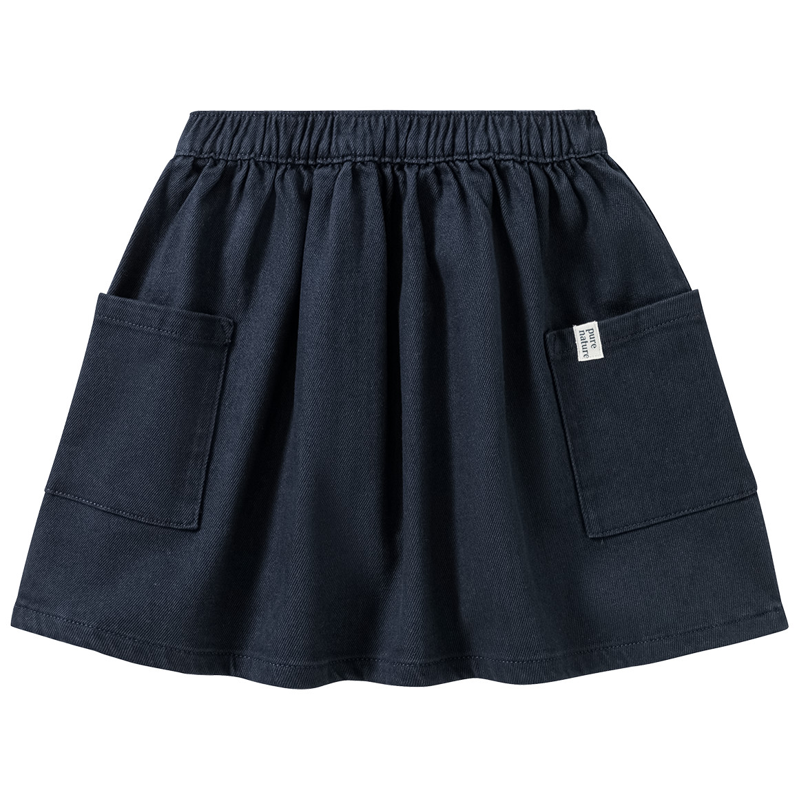 Topolino Pure Collection Mädchen Rock mit Elastikbund dunkelblau