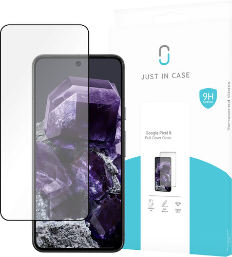 Just In Case Tempered Glass Google Pixel 8 Screenprotector