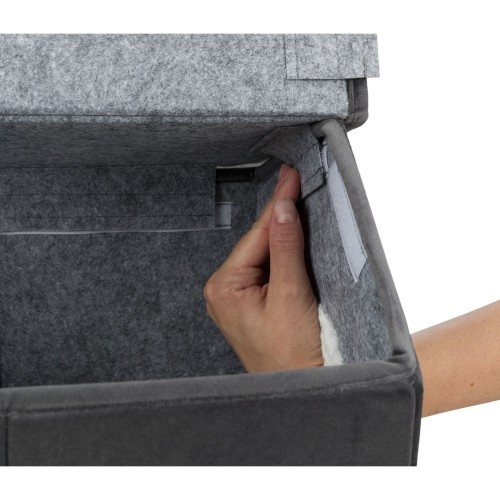 Cama em forma de caverna Trixie Livia Grey para cães e gatos