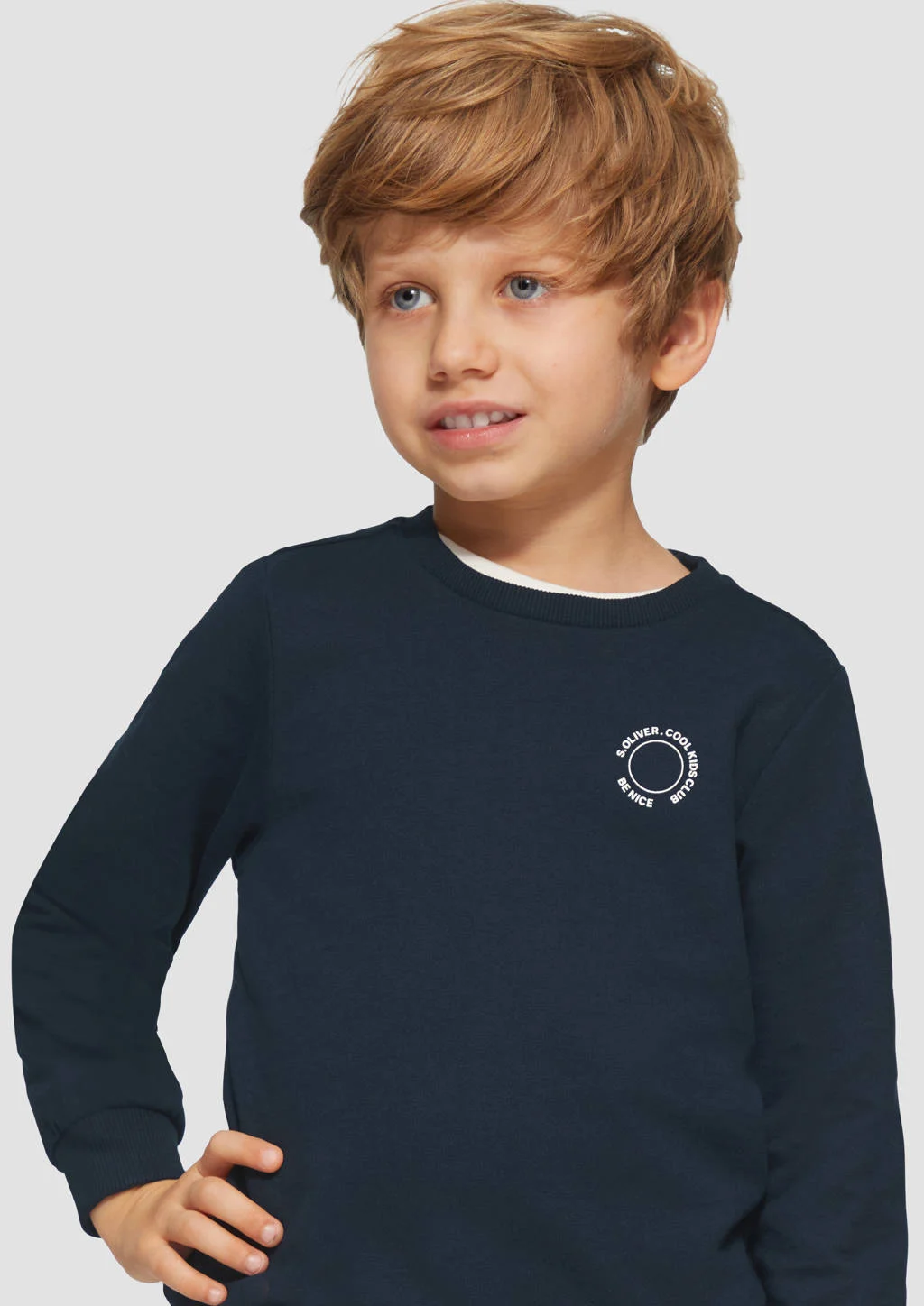 s.Oliver sweater donkerbalwu