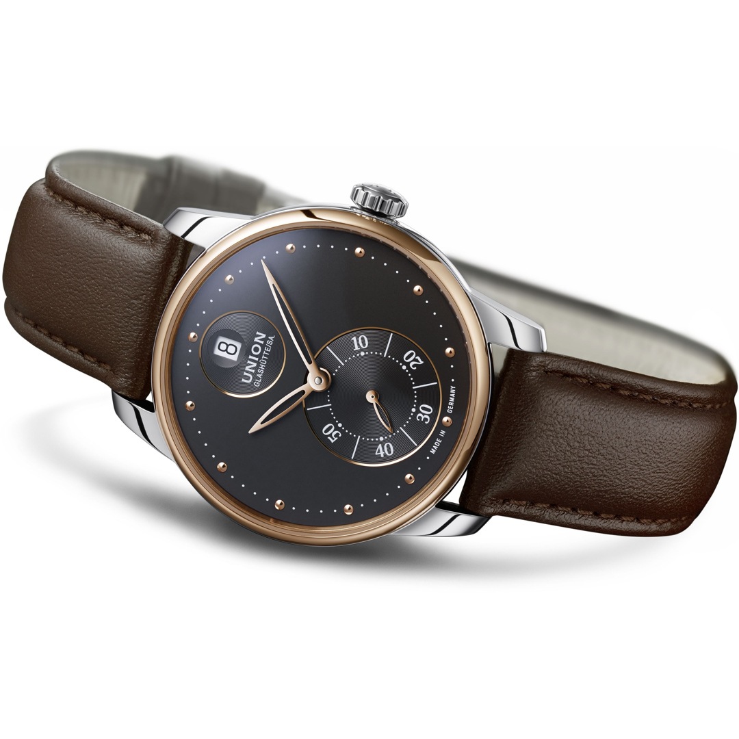 Union Glashütte Seris Kleine Sekunde Automatik Edelstahl / Roségold