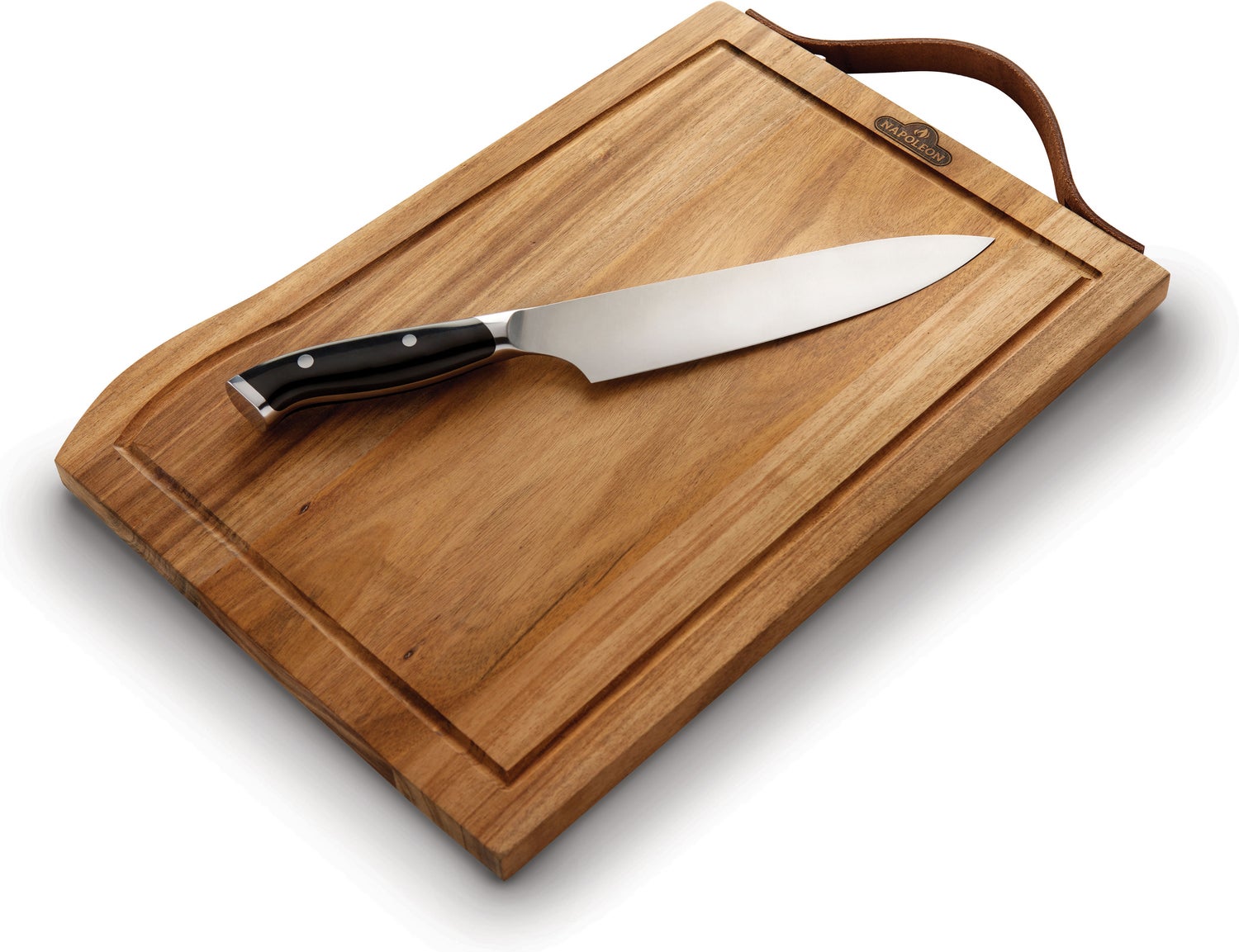 Napoleon president limited edition snijplank met chef mes