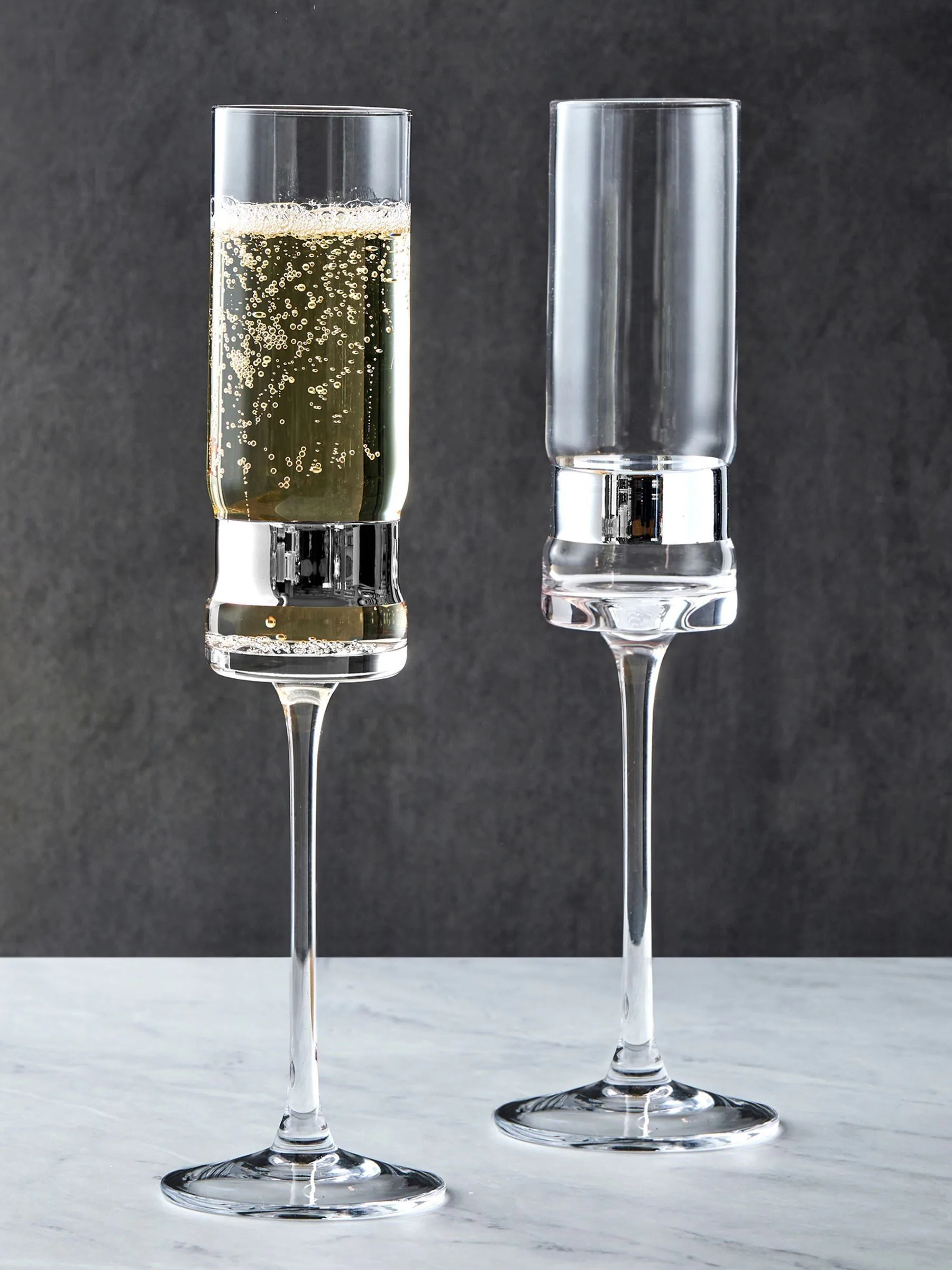 Anton Studio Designs Set of 2 SoHo Champagne Flutes