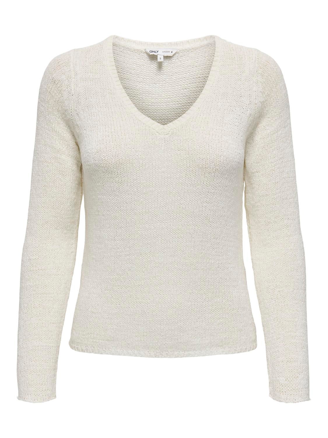 ONLGEENA Strickpullover Cloud Dancer