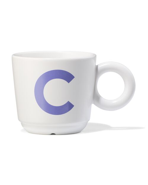 mug 280ml lettre C
