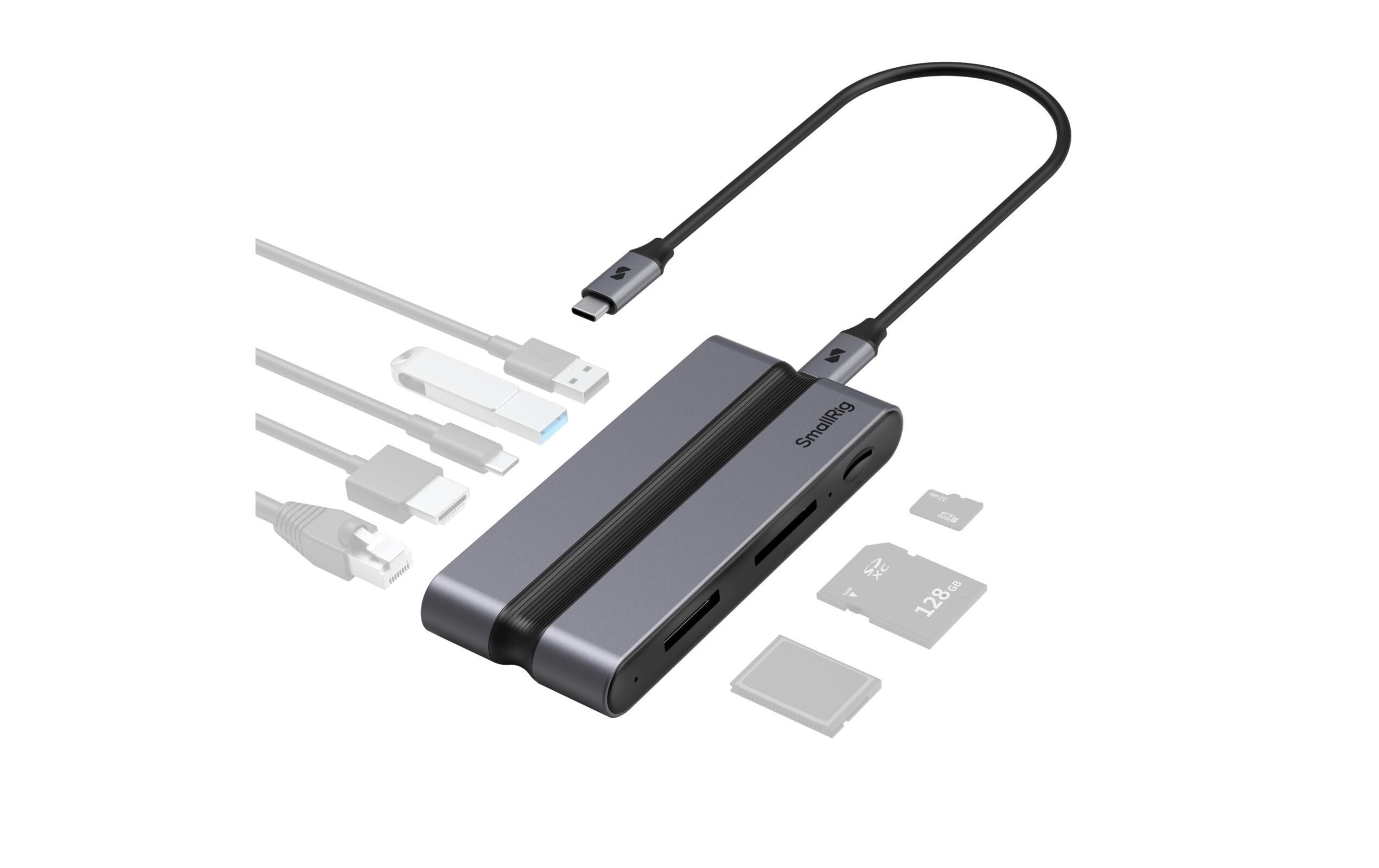 Dockingstation 9 in 1 CFexpress A -<br>Vielseitige Docking Station für Fotografen