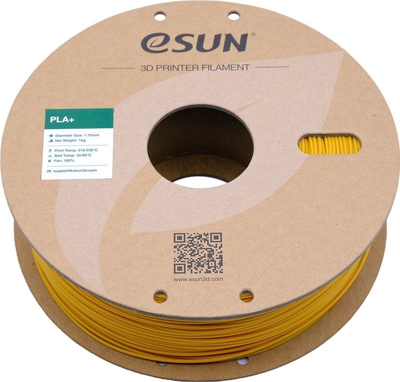 eSUN - PLA+ - 1,75mm - Geel - 1Kg - 3D Print Filament
