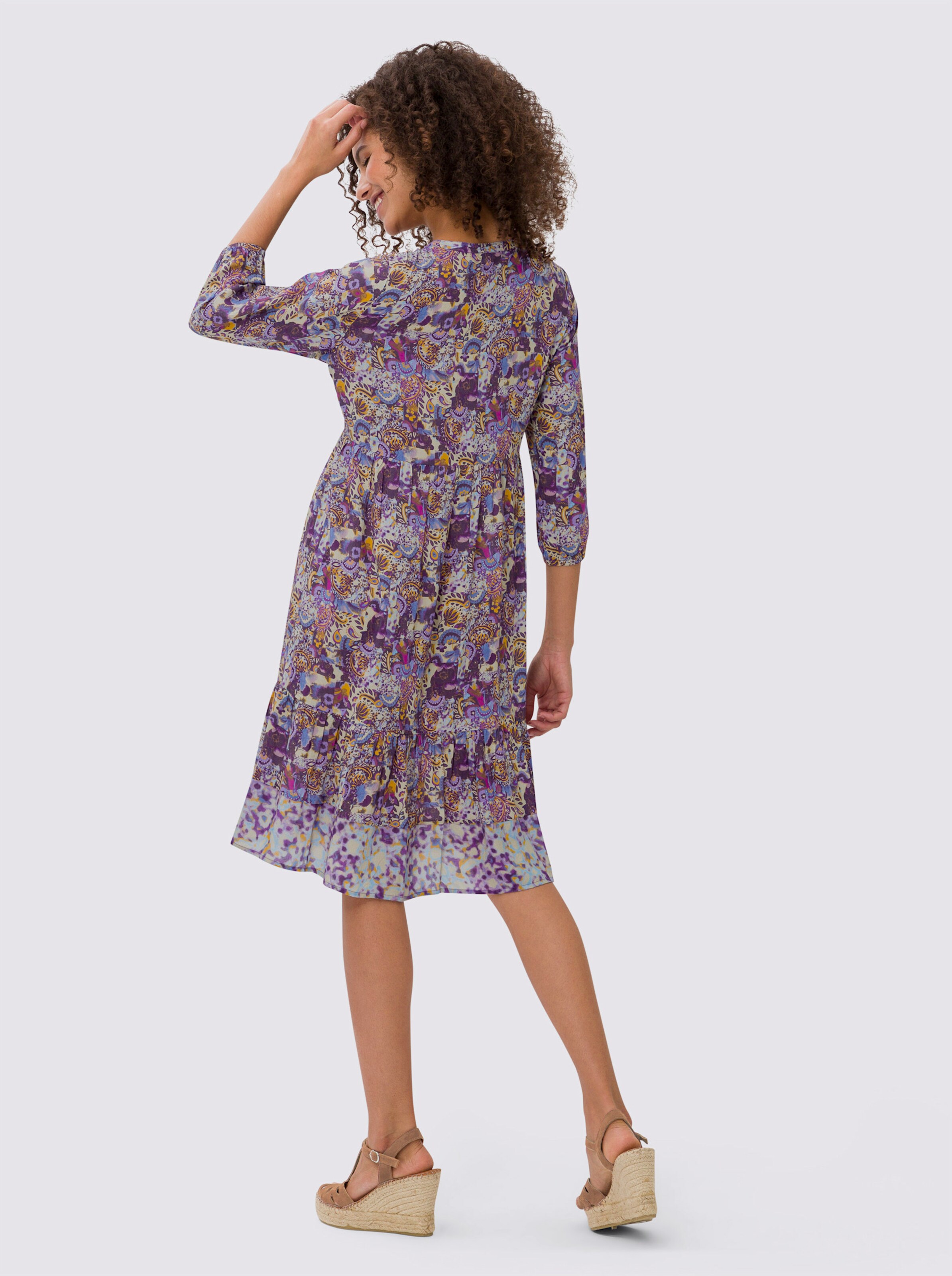 Druck-Kleid