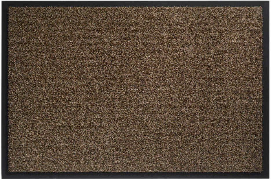 HQ Hamat droogloopmat Twister bruin 80 x 60 cm