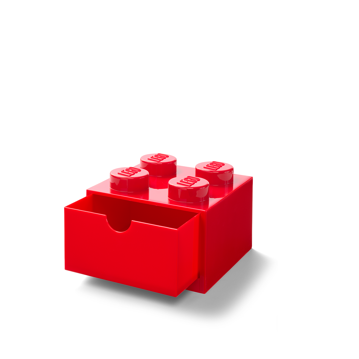 Tijolo de 4 pinos com gaveta – vermelho 5006140