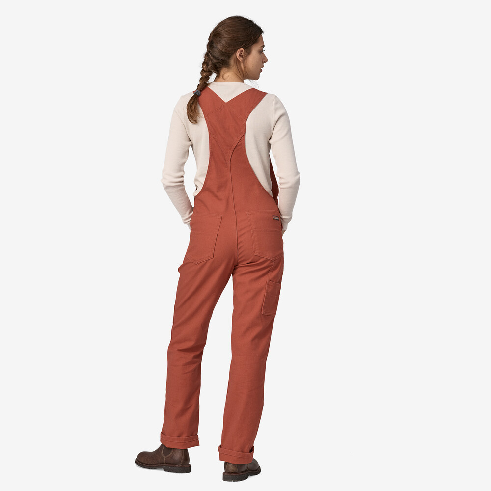 Damen-Latzhose aus Hanf-Canvas für alle Jahreszeiten – Normalgröße