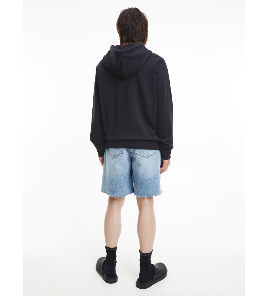 Moletom com capuz Calvin Klein Logo preto