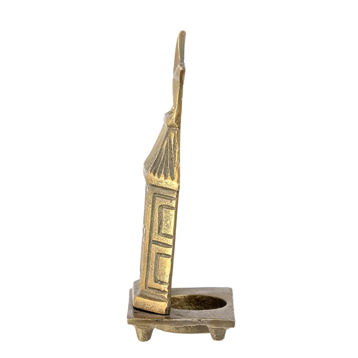 Bloomingville - Crista Teelichthalter, L 9 x H 17 cm, gold