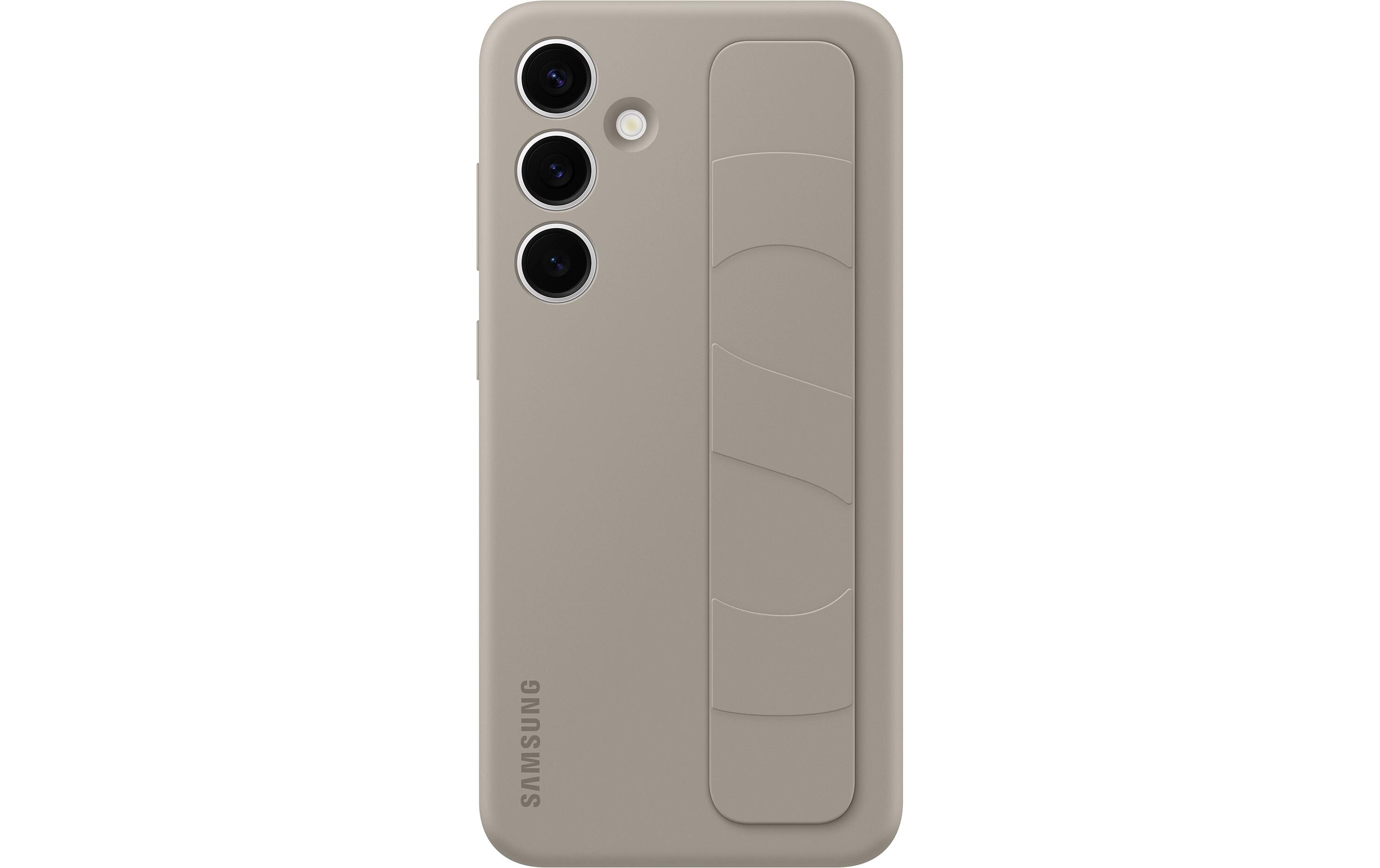 Back Cover Standing Grip Galaxy Galaxy S24+ TaupeSchutzhülle mit Standfunktion für das Samsung Galaxy S24+