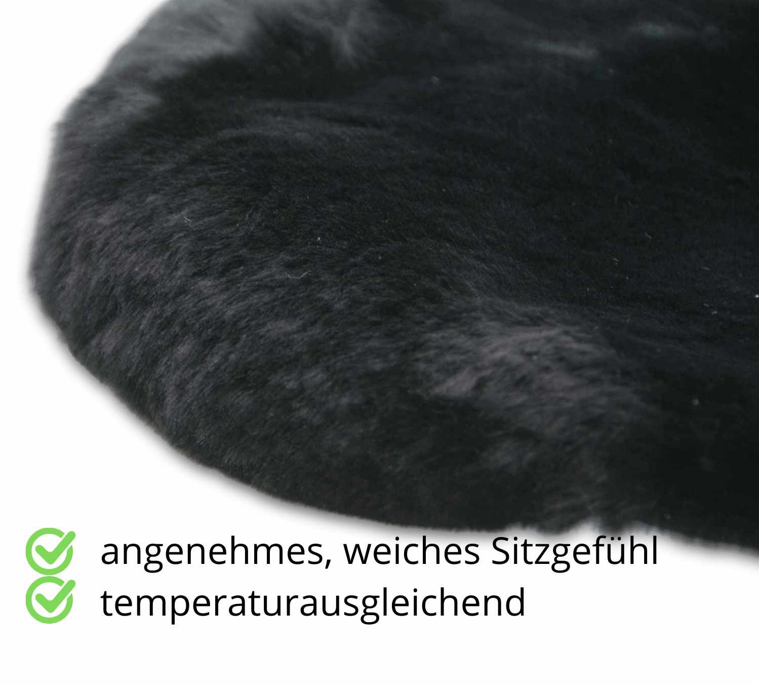 AMKA Lammfell Sattelsitzbezug