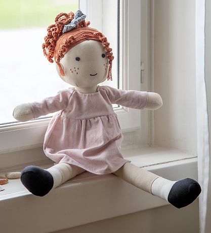 Sebra Dukke - Stof - 43 cm - Hanna