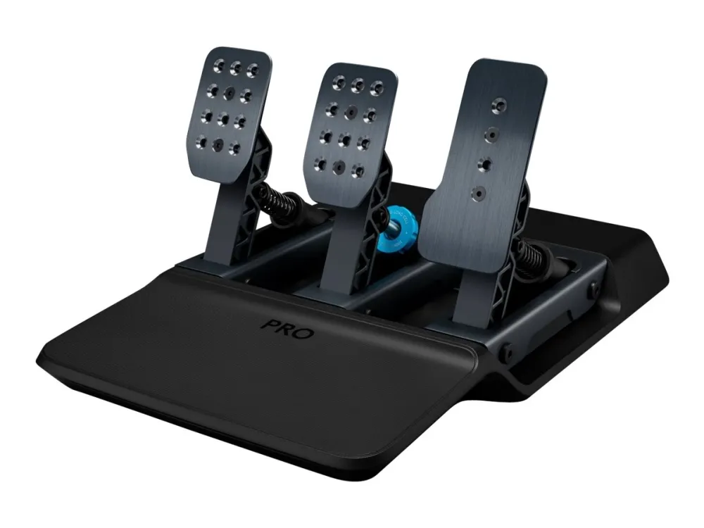 Logitech G Pro Racing Pedals - Pedaler - kablet - for PC, Microsoft Xbox One, Microsoft Xbox Series S, Microsoft Xbox Series X, Sony PlayStation 4, Sony PlayStation 5