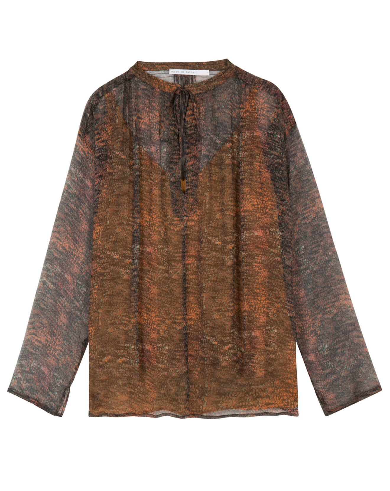 Mare di Latte Blouse Elene granit cumin