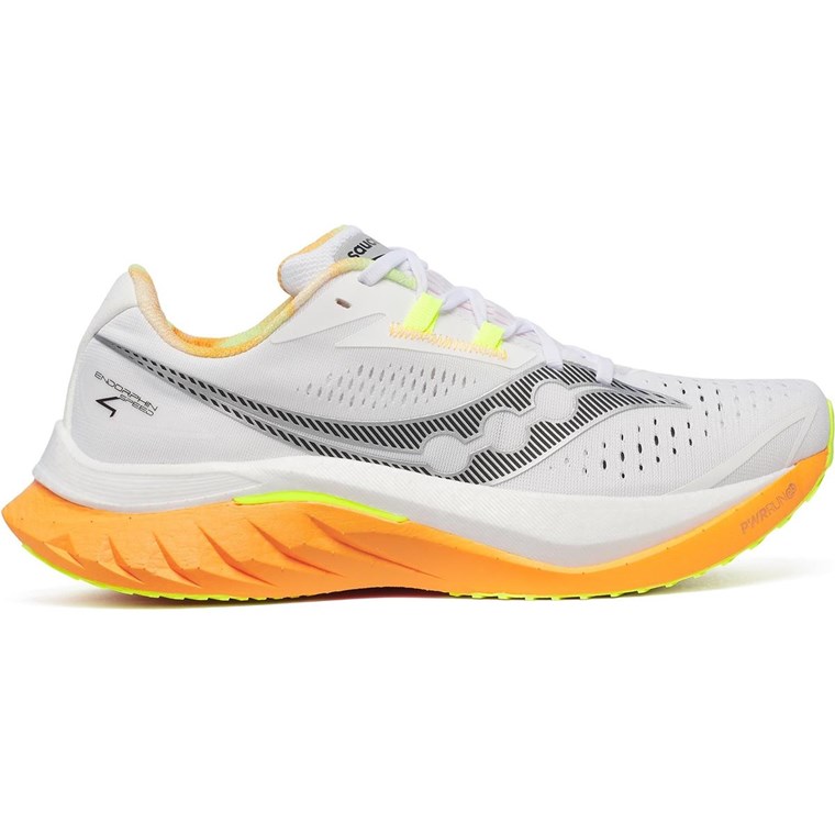 Saucony Endorphin Speed 4 Mens White/Peel