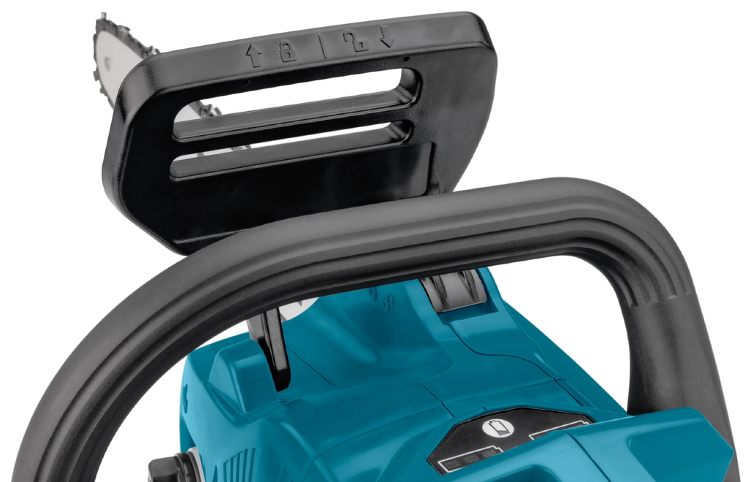 Makita DUC355PG4J 2x18V Li-Ion accu kettingzaag set (4x 6,0Ah) in Mbox - 350mm