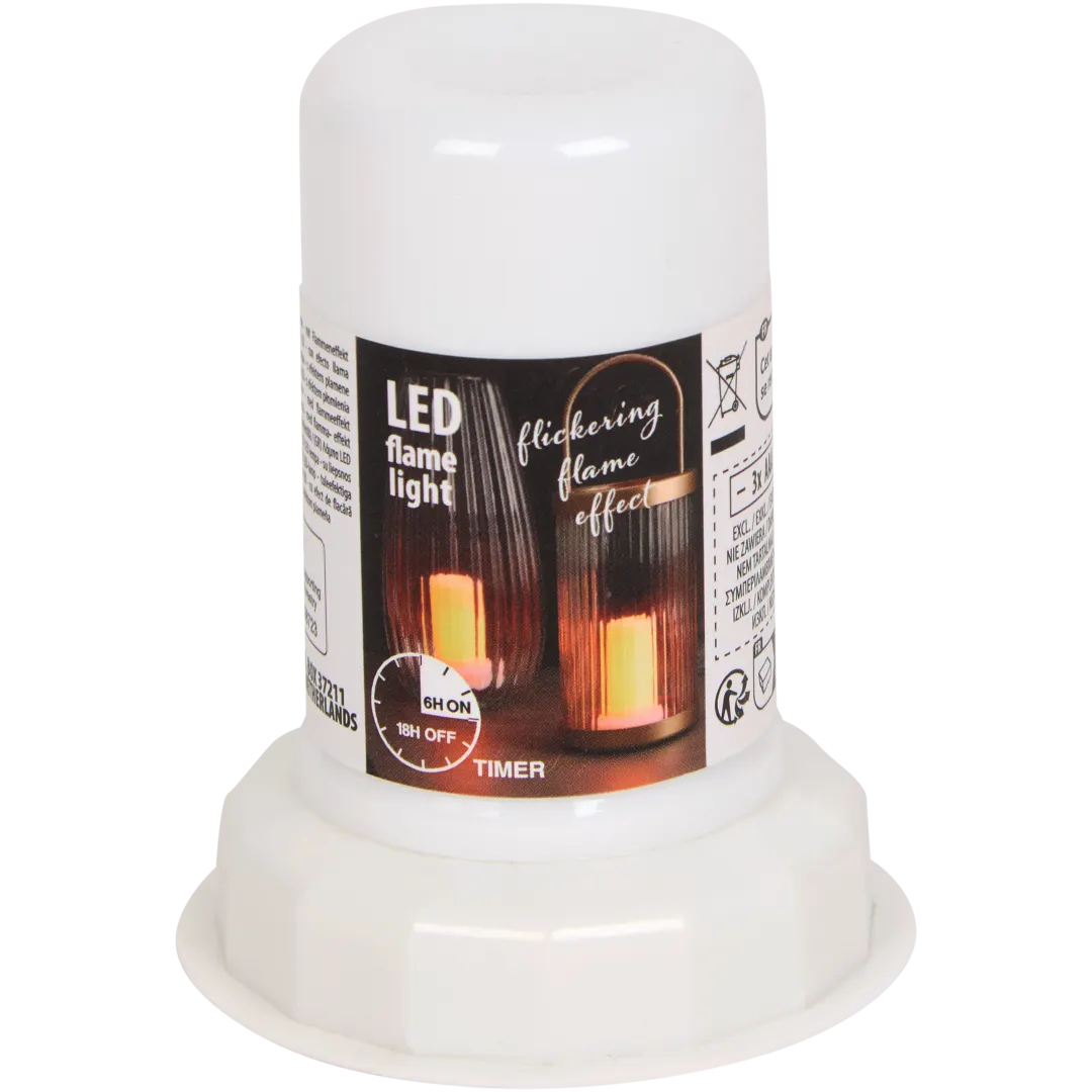 Led lamp 7,5 x 7,5 x 9 cm