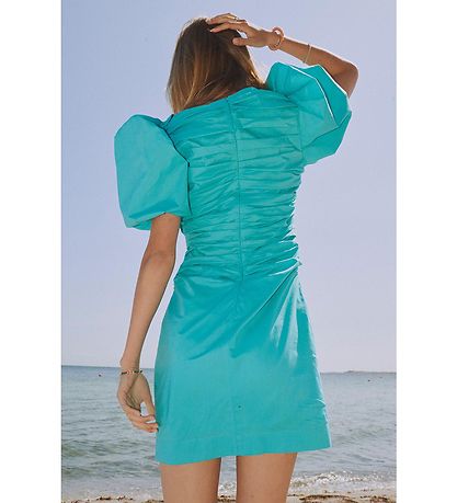 Designers Remix Kleid - Serena Puff - Türkis
