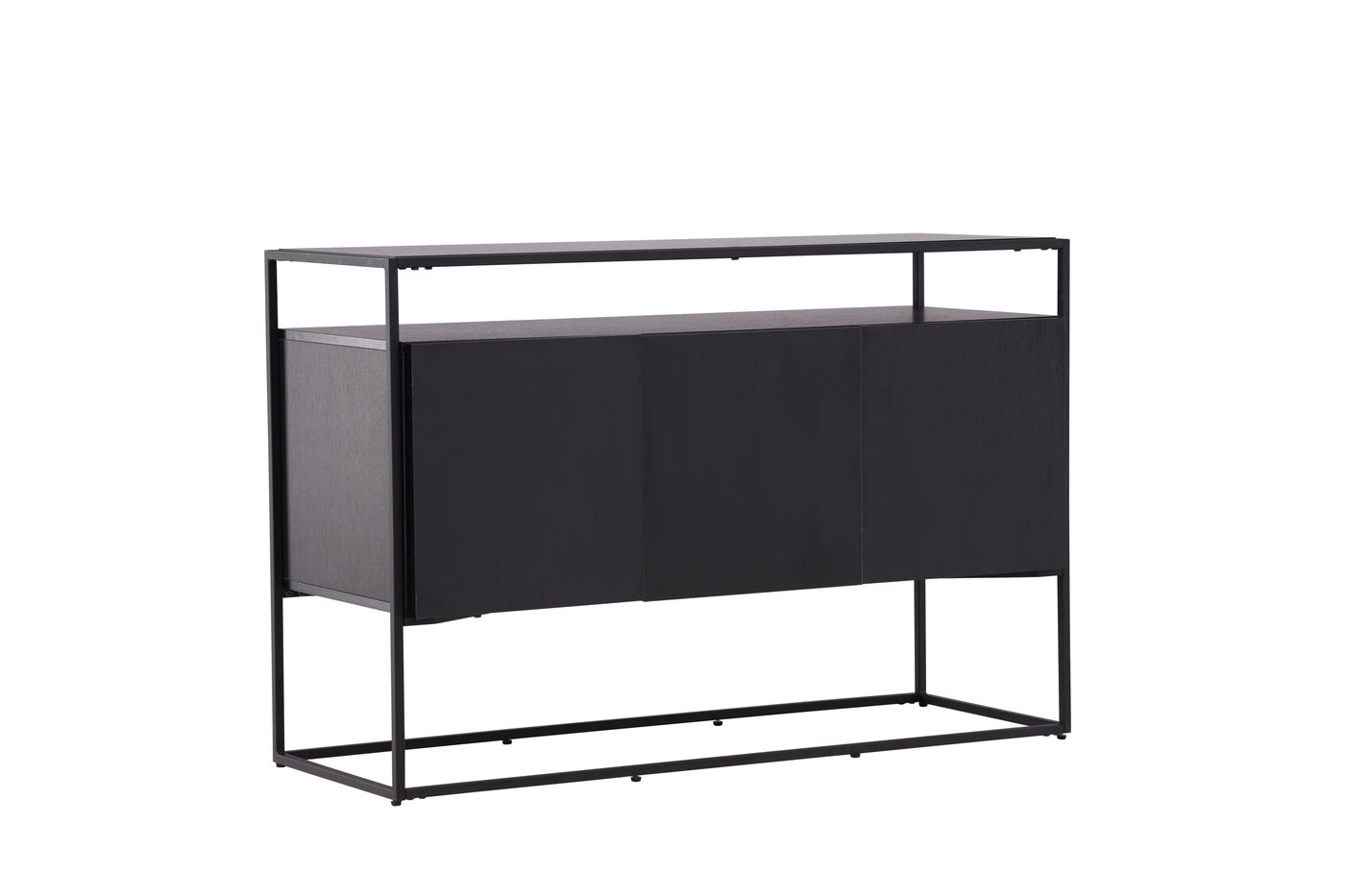 FjÃ´rd - Dressoir Zwart 120cm - MDF - Kingsport