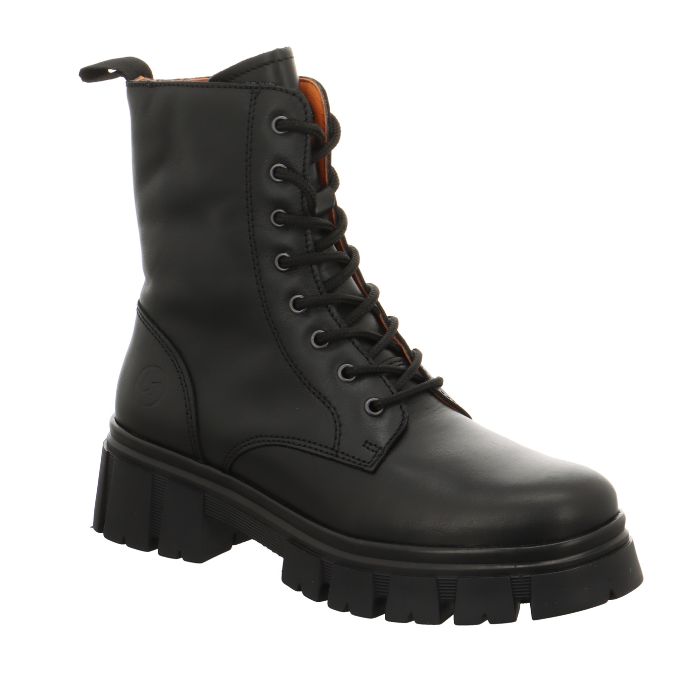 Schnürboots schwarz