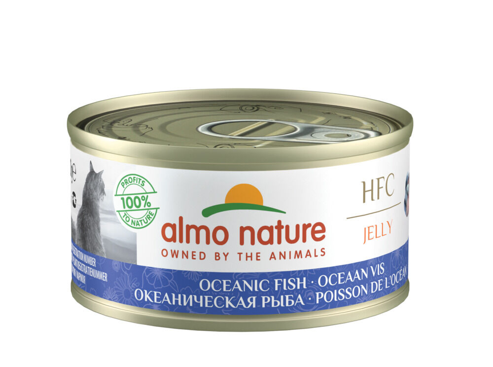 Almo Nature HFC Jelly - Kattenvoer - 70 Gram - oceaanvis