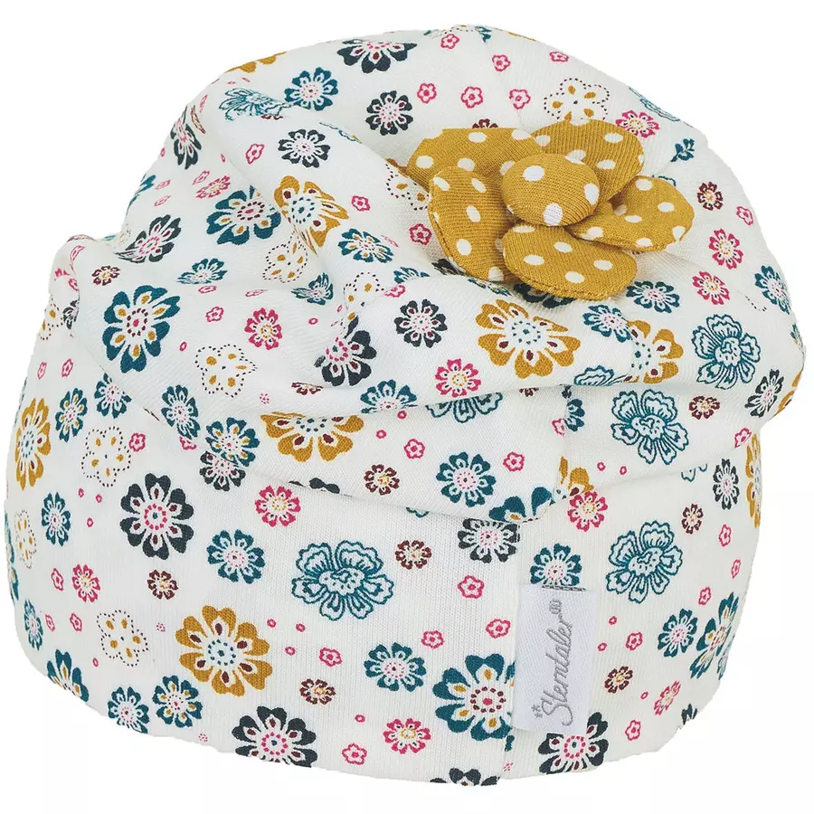 Sterntaler Slouch-Beanie ecru