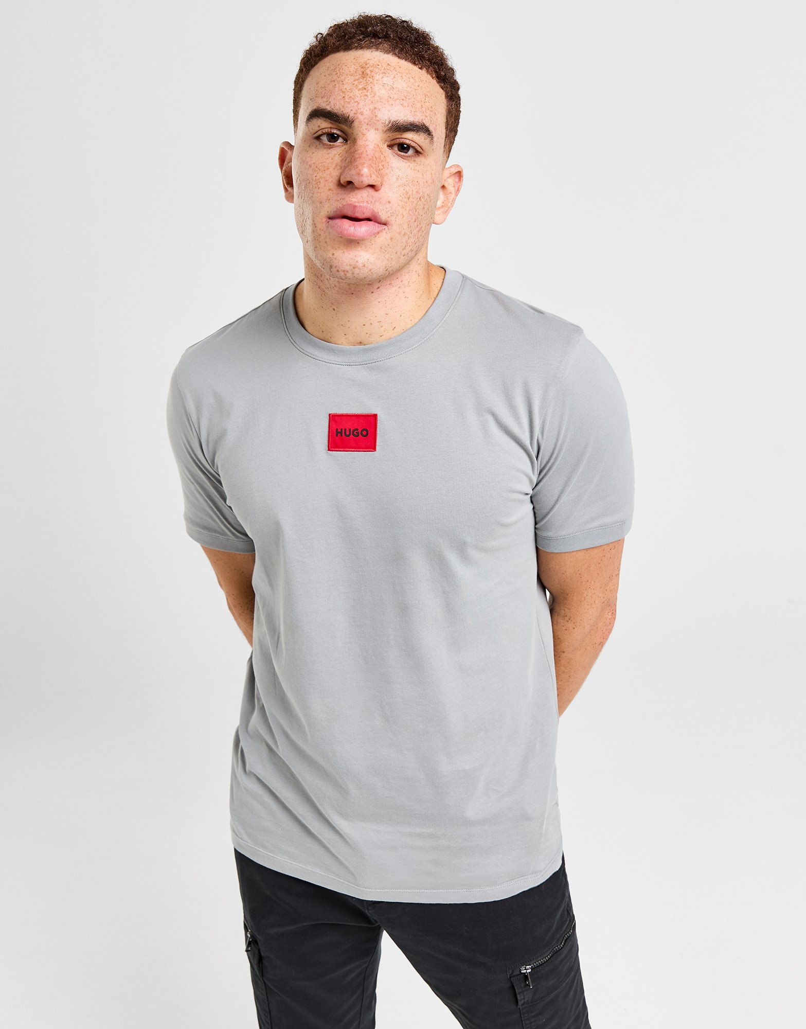 HUGO T-shirt Dirag Square Homme
