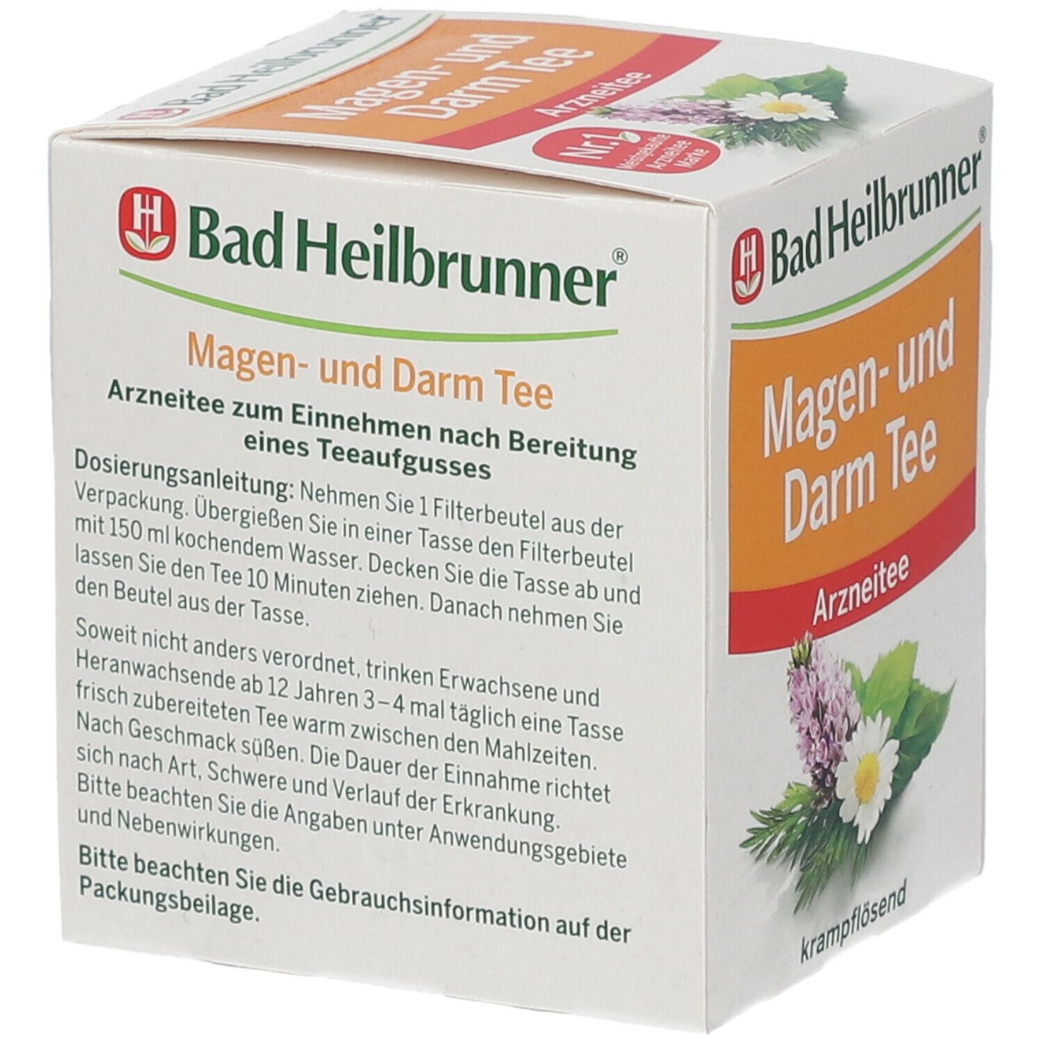 Bad Heilbrunner® Magen- und Darm Tee