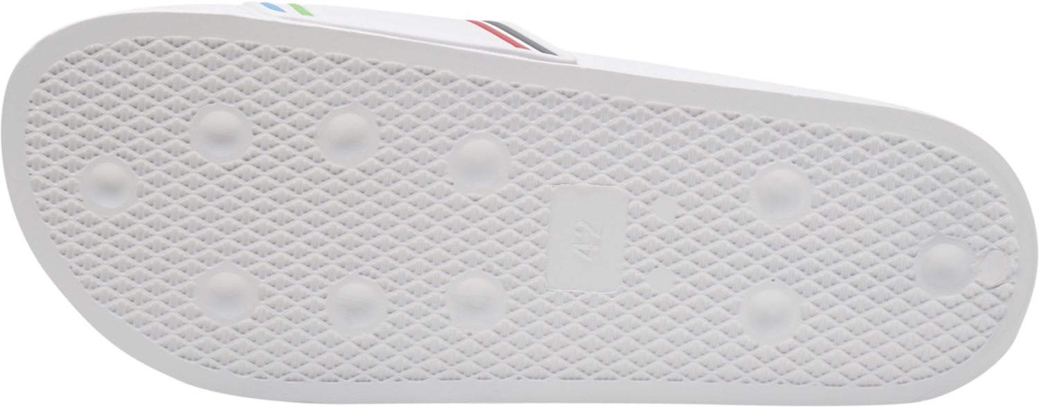 Pool Slide Retro White