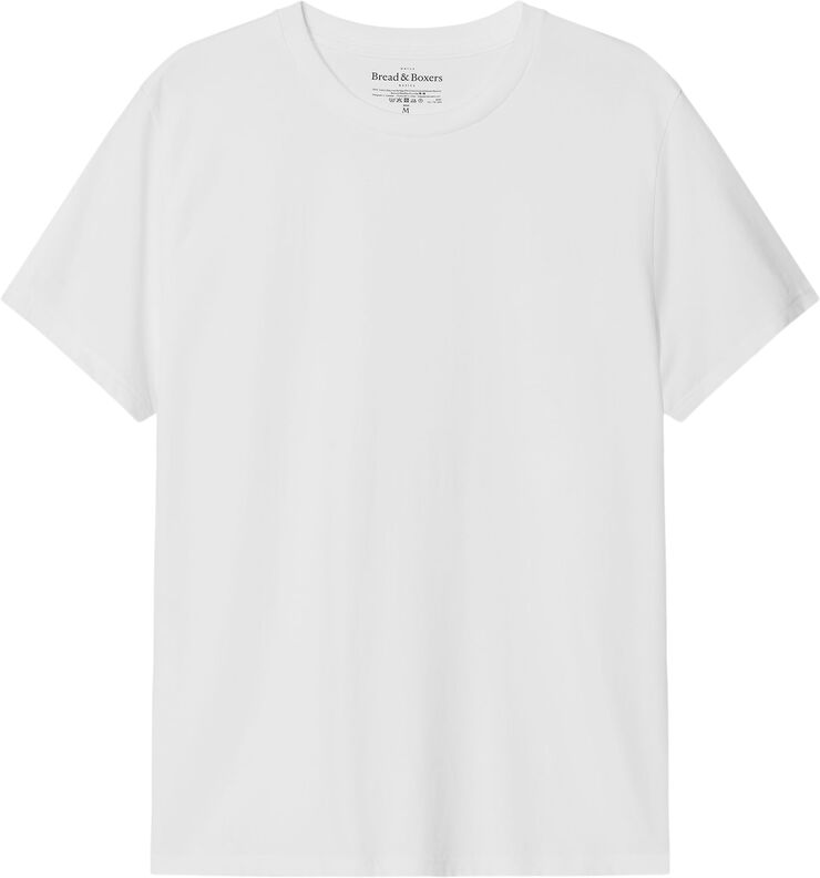 Bread & Boxers Crew-Neck regular White