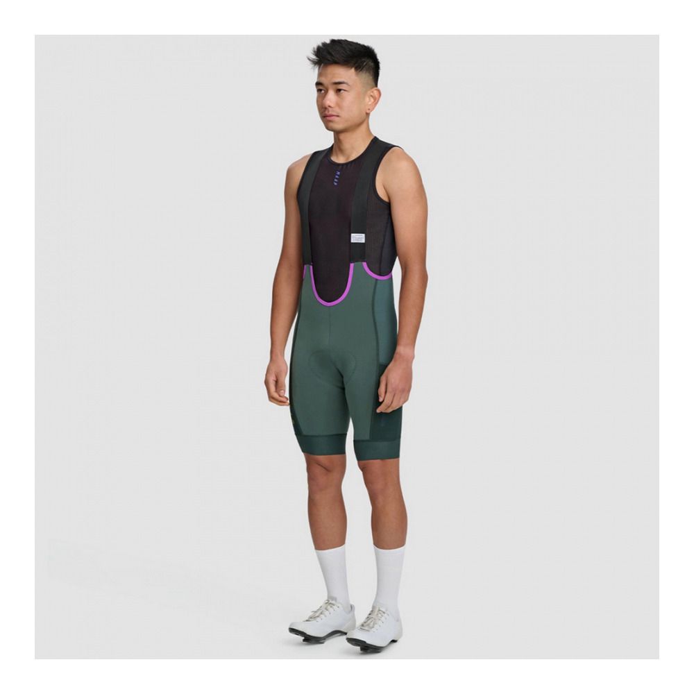 Maap ALT ROAD CARGO - Cuissard À bretelles Homme cypress