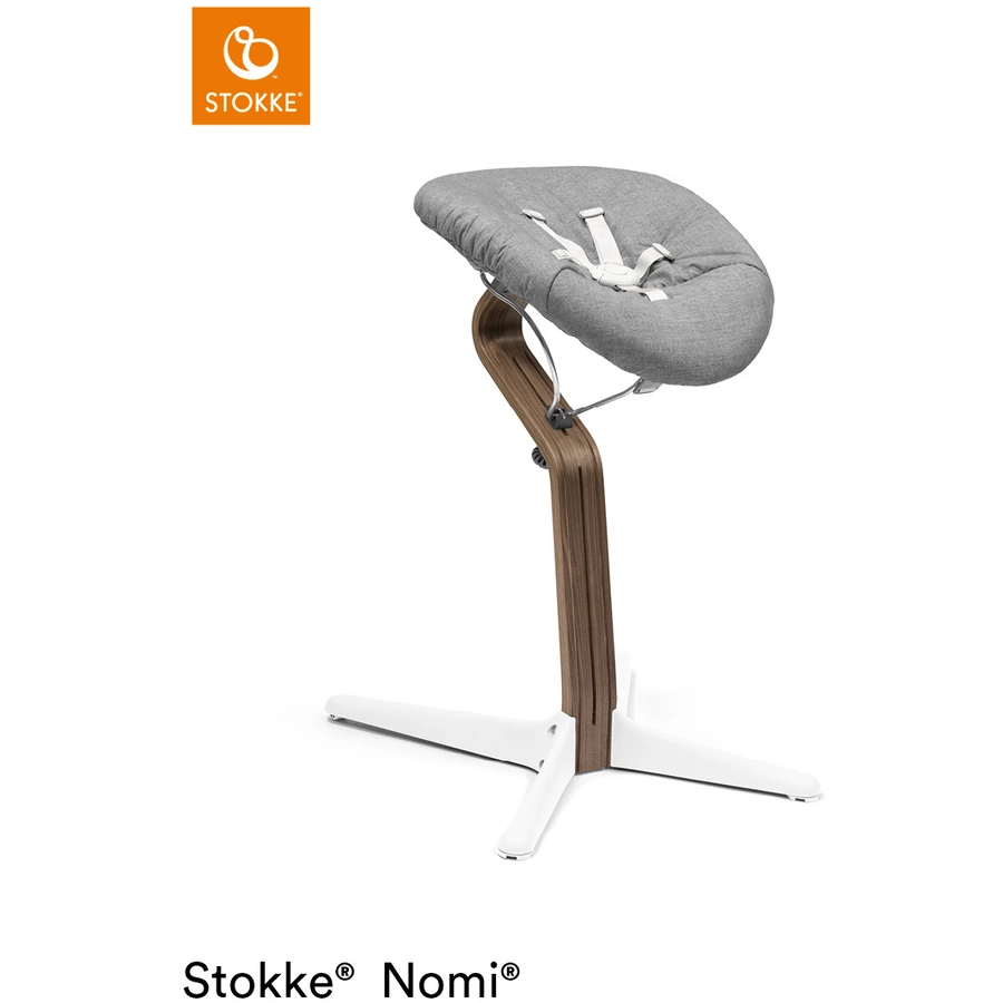 STOKKE® Nomi® Hochstuhl Walnuss   weiß