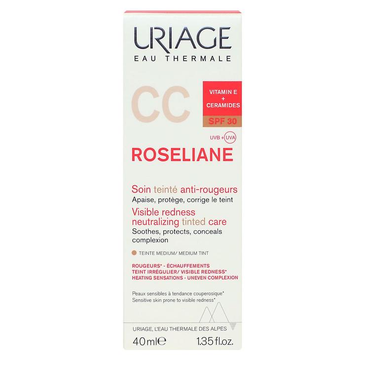 Roséliane CC crème soin teinté anti-rougeurs SPF30 40ml
