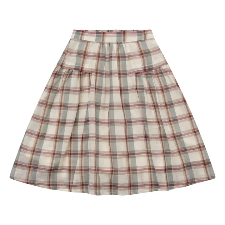 Louisiella Jupe Batis Carreaux | Vert